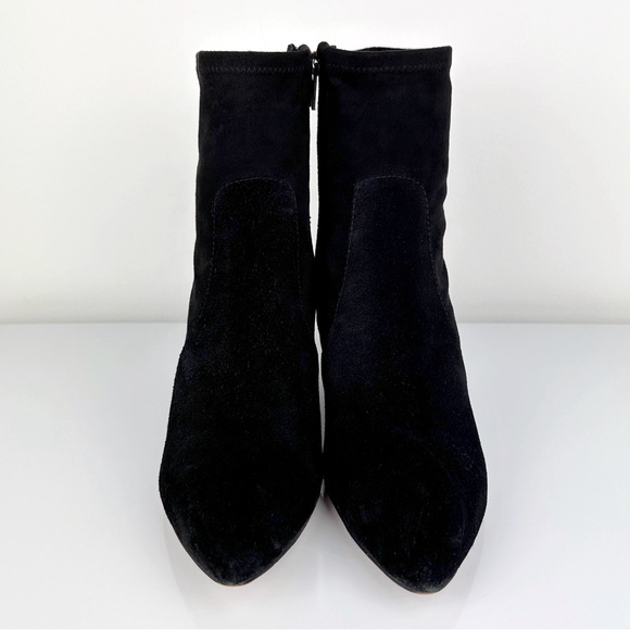 Splendid Women's Platt Pointed Toe Wedge Heel Booties Black Size 8.5 - Picture 7 of 12